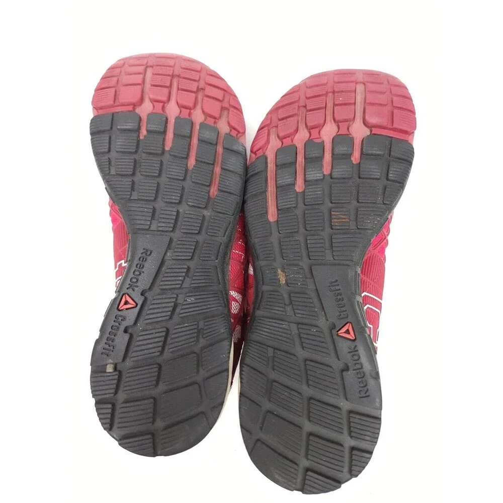 Reebok Crossfit CF74 Trainers Red Women’s Size 6 Shoes - Picture 11 of 11